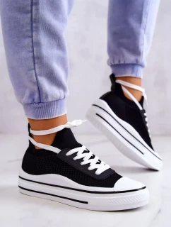 Dámské ponožky tenisky Černá Soren