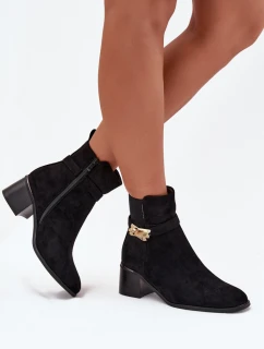 Boty na podpatku  model 216650 Step in style