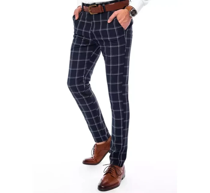 FashionStreet pánské tmavě modré chinos kalhoty UX3690 FashionStreet pánské tmavě modré chinos kalhoty UX3690