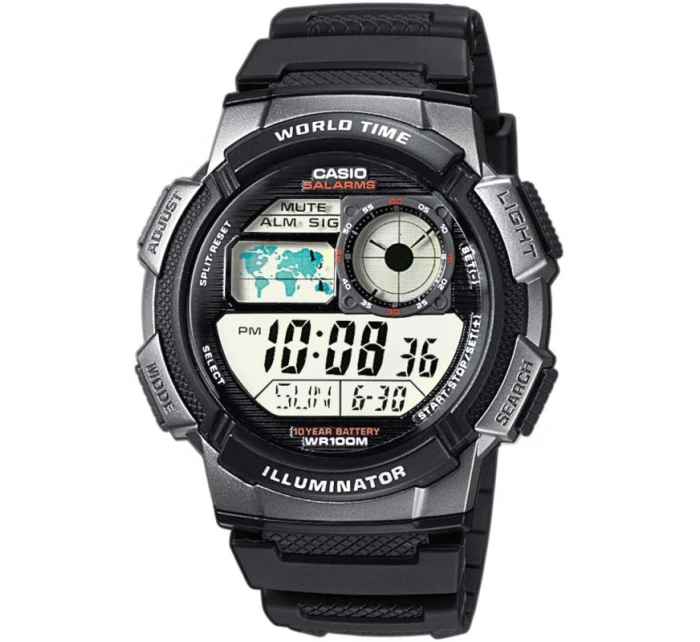 Pánské hodinky CASIO AE-1000W-1BVDF + BOX Pánské hodinky CASIO AE-1000W-1BVDF + BOX