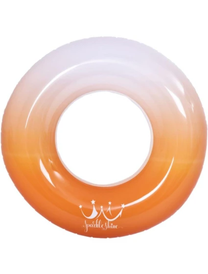 DUHOVÝ PLAVECKÝ KRUH 90CM 35100 ORANŽOVÝ DUHOVÝ PLAVECKÝ KRUH 90CM 35100 ORANŽOVÝ