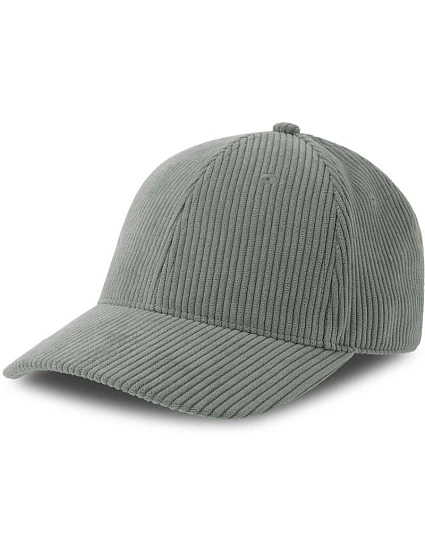 Atlantis Headwear Cordy-S 6 panelová manšestrová kšiltovka 33.0226 grey Atlantis Headwear Cordy-S 6 panelová manšestrová kšiltovka 33.0226 grey
