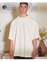 Build your Brand BY 193 Pánské oversize tričko "Huge Tee" 56.0193 white sand Build your Brand BY 193 Pánské oversize tričko "Huge Tee" 56.0193 white sand