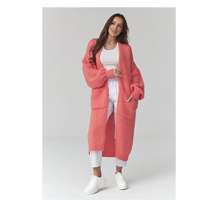 Svetr na zapínání model 226870 Makadamia Svetr na zapínání model 226870 Makadamia