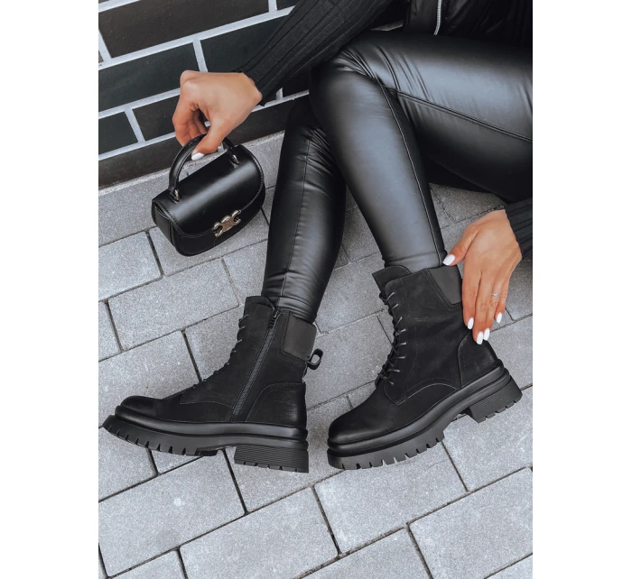 Dámské kozačky BASTEL black FashionStreet ZY0421