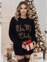 Dámský svetr  v jedné velikosti s černý Dstreet model 21982123 - FashionStreet