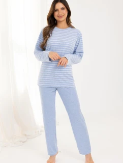 Pyžamo  dlouhé/r 2XL dámské froté model 21314925 - Regina