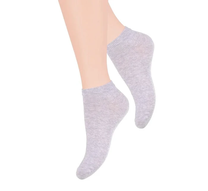 Hladké dámské ponožky Steven art.052