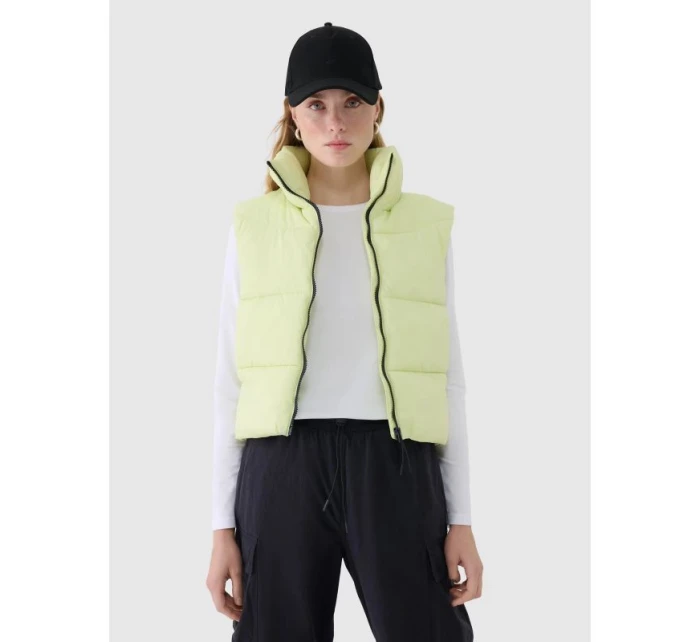 Dámské 4F 4FWSS25TVJAF182-45S zkrácené pouzdro bez rukávů se syntetickou výplní Dámské 4F 4FWSS25TVJAF182-45S zkrácené pouzdro bez rukávů se syntetickou výplní