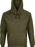SOL'S Condor Unisex mikina s kapucí 25.3815 army