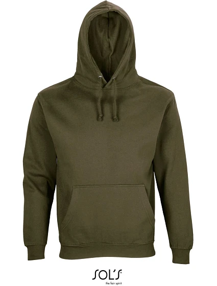 SOL'S Condor Unisex mikina s kapucí 25.3815 army SOL'S Condor Unisex mikina s kapucí 25.3815 army