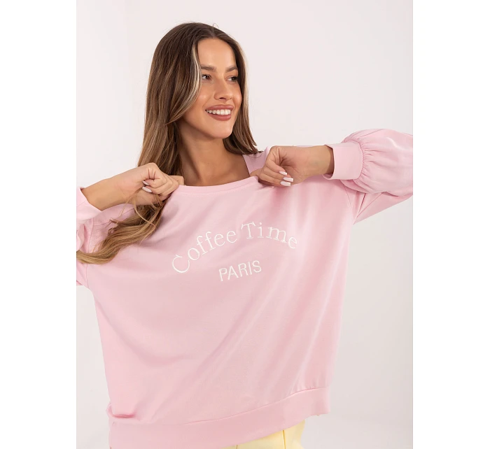 Mikina RV BL A1220.11 světle růžová Mikina RV BL A1220.11 světle růžová