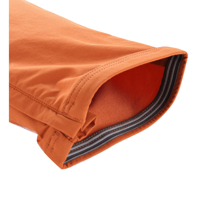 Pánské softshellové kalhoty ALPINE PRO AKAN bombay brown