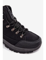 Pánské trekkingové boty Big Star - černá Pánské trekkingové boty Big Star - černá