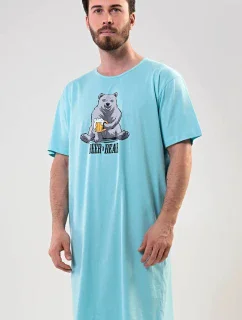 Pánská noční košile s krátkým rukávem and model 17613322 - Vienetta MAN