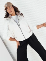 Dámská prošívaná vesta bílá Dstreet model 21974294 - FashionStreet
