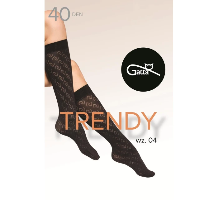 Podkolenky Trendy model 21306158 40 den - Gatta Podkolenky Trendy model 21306158 40 den - Gatta
