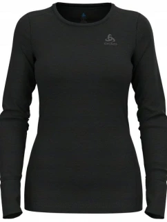 Pánské tričko Odlo BL TOP s želvovinovým výstřihem l/s ACTIVE WARM ECO velikost L Black