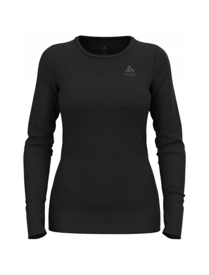 Pánské tričko BL TOP s model 21469072 výstřihem l/s ACTIVE WARM ECO velikost L Black - ODLO