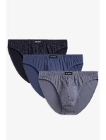 Atlantic 3MP-165 3-pack barva:grafitová/ indigová/tmavě modrá