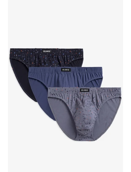 Atlantic 3MP-165 3-pack barva:grafitová/ indigová/tmavě modrá