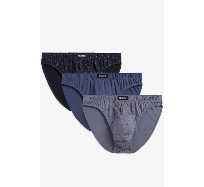 Atlantic 3MP-165 3-pack barva:grafitová/ indigová/tmavě modrá