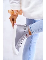 Dámské vysoké tenisky model 21578039 šedá - Cross Jeans