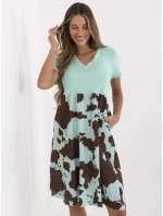 Sukienka DHJ SK model 21142185 mietowy - FPrice