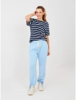 Spodnie MI SP model 21902681 jasny niebieski - FPrice Spodnie MI SP model 21902681 jasny niebieski - FPrice