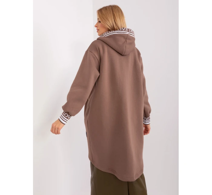 Mikina RV BL 9225.96P hnědá Mikina RV BL 9225.96P hnědá