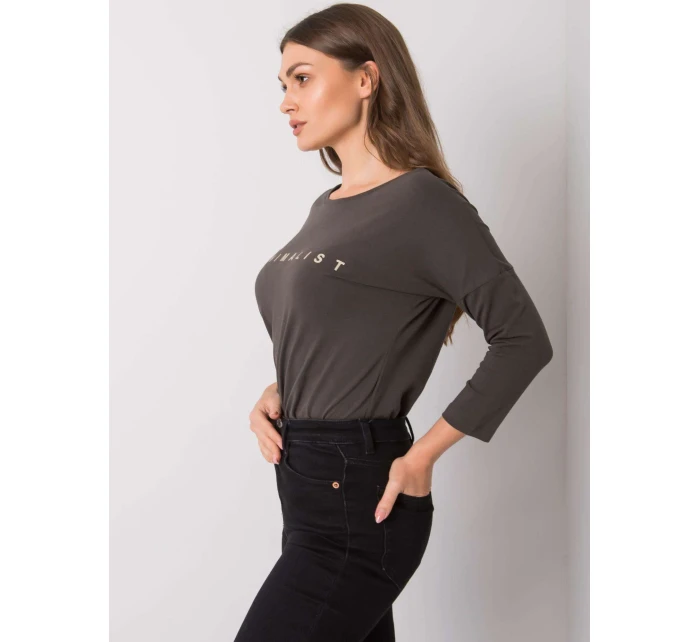 Halenka RV BZ 0126.01P tmavá khaki