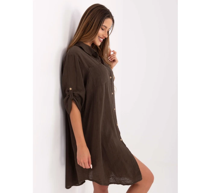 Sukienka TW SK BI model 21217551 ciemny brązowy - FPrice