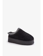 Sněhule Dámské Na Platformě S Výšivkou Černé Tirissa Sněhule Dámské Na Platformě S Výšivkou Černé Tirissa