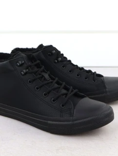 Pánské černé zateplené kotníkové tenisky model 21905111 - Big Star