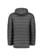pánská bunda LONG HOOD DB MEN 233 DARK GREY model 21768260 - Geographical Norway