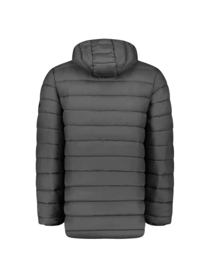 pánská bunda LONG HOOD DB MEN 233 DARK GREY model 21768260 - Geographical Norway