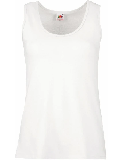 Fruit of the Loom Lady-Fit Valueweight Vest Dámské tílko 16.1376 white Fruit of the Loom Lady-Fit Valueweight Vest Dámské tílko 16.1376 white