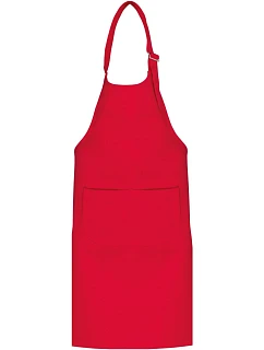 K Dětská zástěra s laclem 20.K red model 22511080 - Kariban