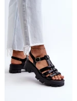 Dámské Sandály  Černé model 21661714 - Zaxy