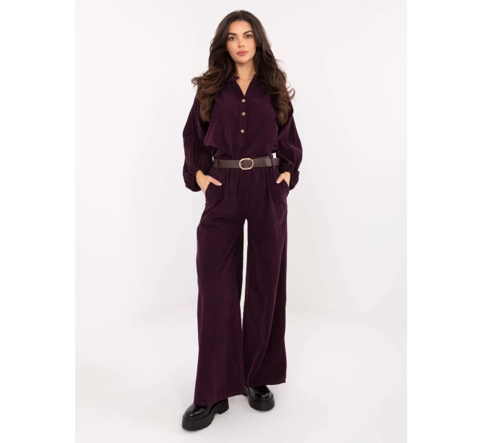 IT kalhoty SP 25782.73 tmavě fialové IT kalhoty SP 25782.73 tmavě fialové