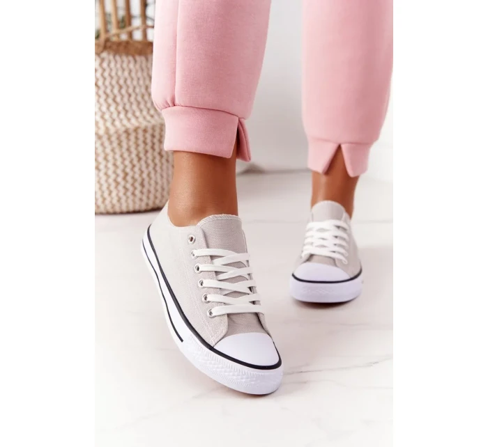 Dámské Klasické Tenisky Šedé Omerta Dámské Klasické Tenisky Šedé Omerta