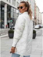 Dámská prošívaná bunda ecru Dstreet model 21968765 - FashionStreet