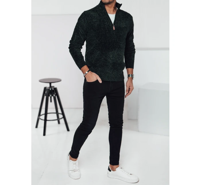 Pánský zelený svetr Dstreet model 21982423 - FashionStreet