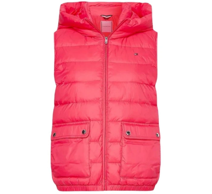 DÁMSKÁ BUNDA BEZ RUKÁVŮ S KAPUCÍ TOMMY HILFIGER