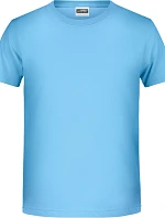 Daiber 8008B Chlapecké tričko z bio bavlny 02.808B sky blue