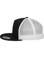 Flexfit 6006 5 panelová Trucker kšiltovka 55.6006 black/black/white Flexfit 6006 5 panelová Trucker kšiltovka 55.6006 black/black/white