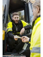 ProJob 6120 Sweatshirt HV Bezpečnostní mikina 64.6120 hi vis yellow/black ProJob 6120 Sweatshirt HV Bezpečnostní mikina 64.6120 hi vis yellow/black