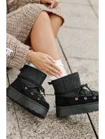 Sněhule S Na Platformě Černé model 21676673 - Boto Sněhule S Na Platformě Černé model 21676673 - Boto