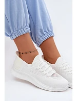 Materiálové model 22130414 Sportovní Dámské Bílé Olive - Boto