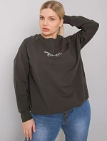 Mikina RV BL 7162.12P tmavá khaki